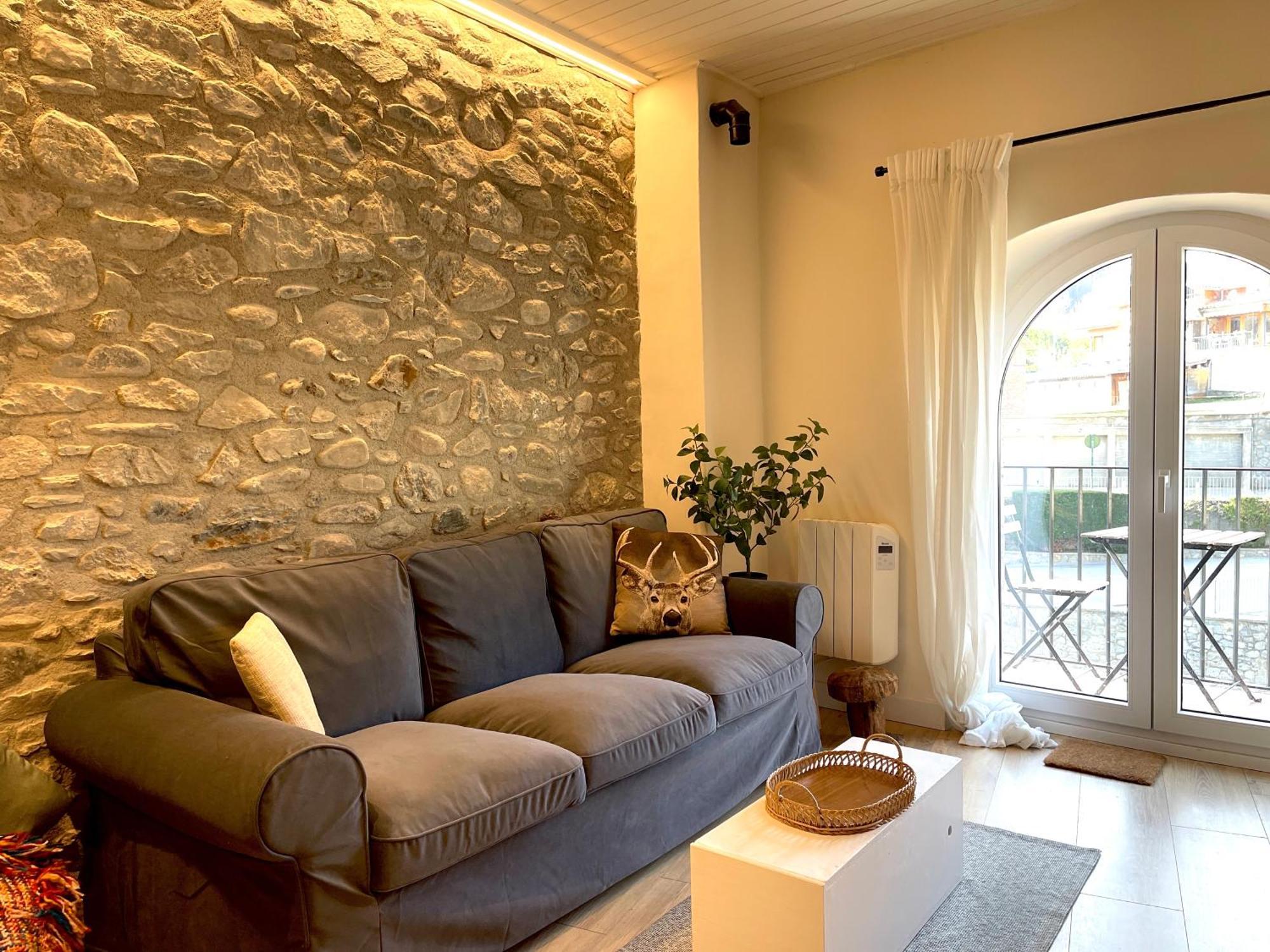Apartamento Colgante Al Rio Con Vistas Al Puente Camprodon Εξωτερικό φωτογραφία