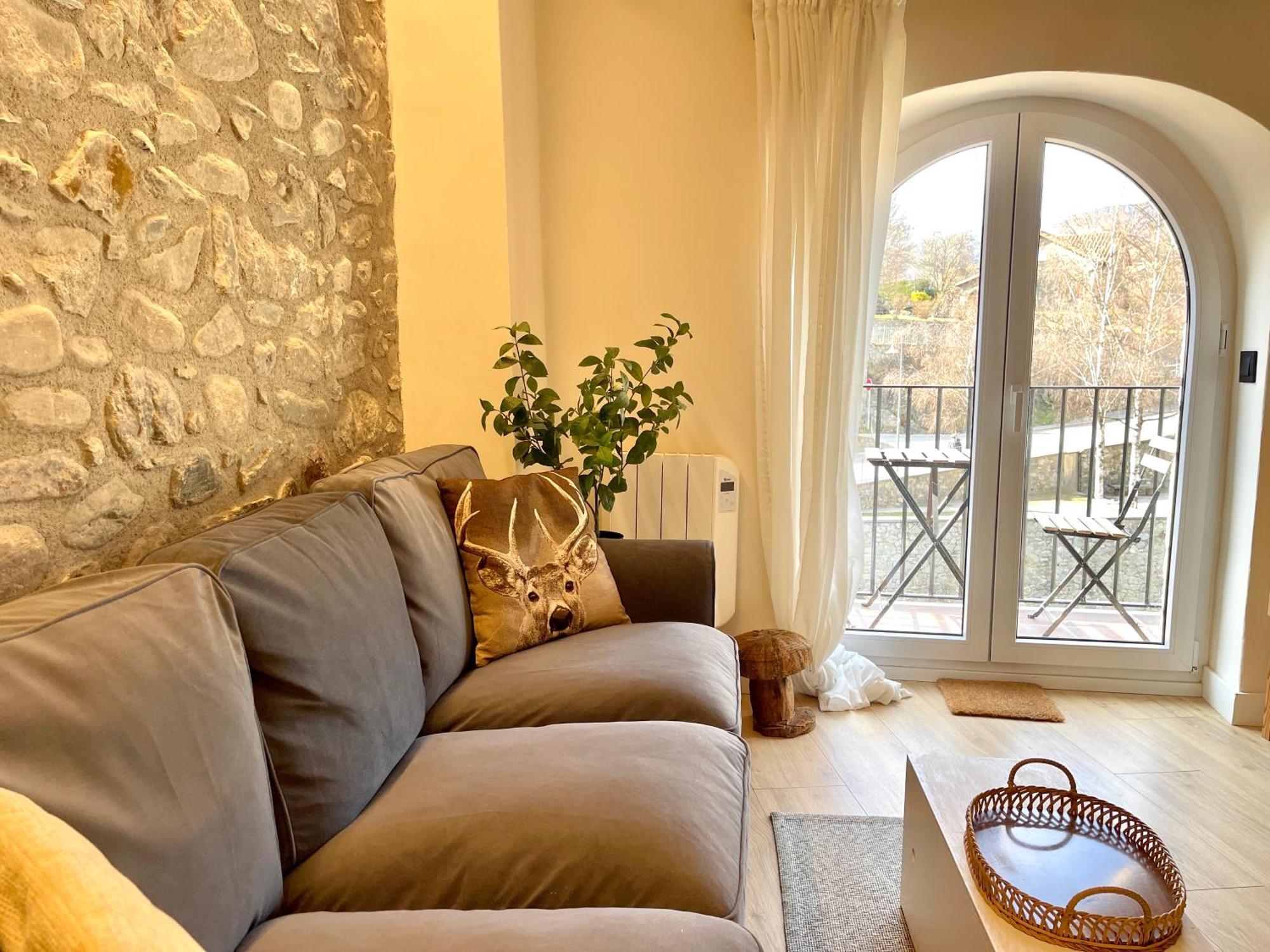 Apartamento Colgante Al Rio Con Vistas Al Puente Camprodon Εξωτερικό φωτογραφία